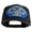 Black, variant on USS Long Beach 1959 1995 CGN - 9 Submarine Blue Patched Solid Cotton Twill Pro Style Cap - Black OSFM