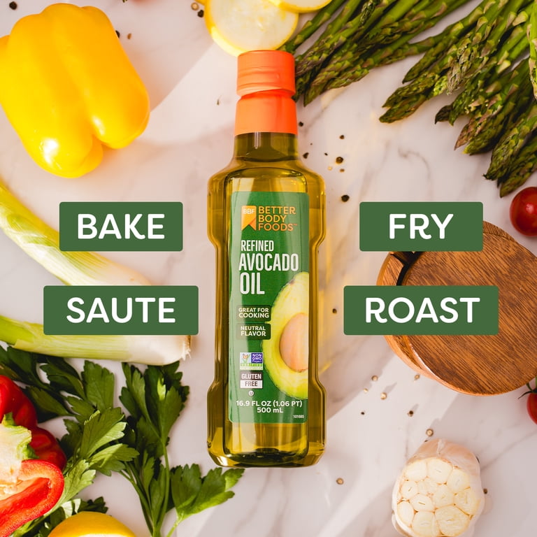 BetterBody Foods Refined Avocado Oil, 16.9 fl oz