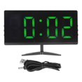 thumbnail image 2 of Reloj despertador digital Jadeshay LED electrónico de escritorio funciones mejoradas, 2 of 14