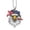 A, variant on 2pc Acrylic American Flag Bald Eagle Ornament - Patriotic Hanging Decor for Car Mirror, Home & 4th of July