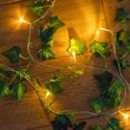 thumbnail image 3 of Luces De Cadena 2m Plantas artificiales Led String Light Fake Creeper Leaf Vine con 20 LED Likrtyny Para estrenar, 3 of 4