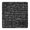 Math Equations Calculus, variant on Math Equations Calculus Black Pattern Square Fitted Tablecloth with Elastic Edge,Square Table Cover,Washable Elastic Table Cover for Home Kitchen Party Decor 34"x34"