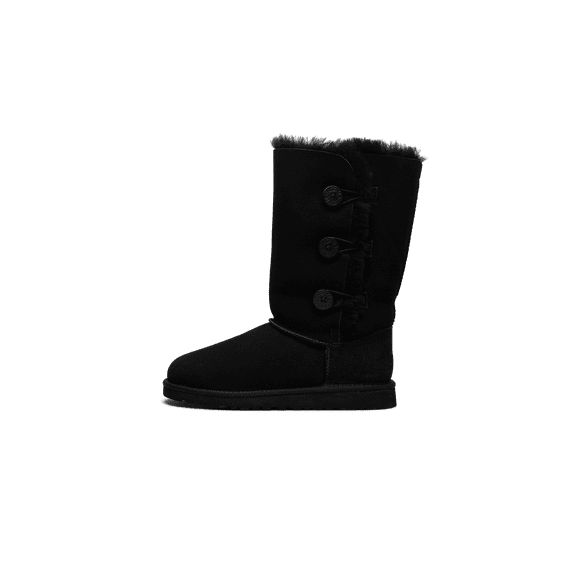UGG GRADE SCHOOL Bailey Button Triplet GS "Black" 1962K BLK 1962K BLK from Stadium Goods