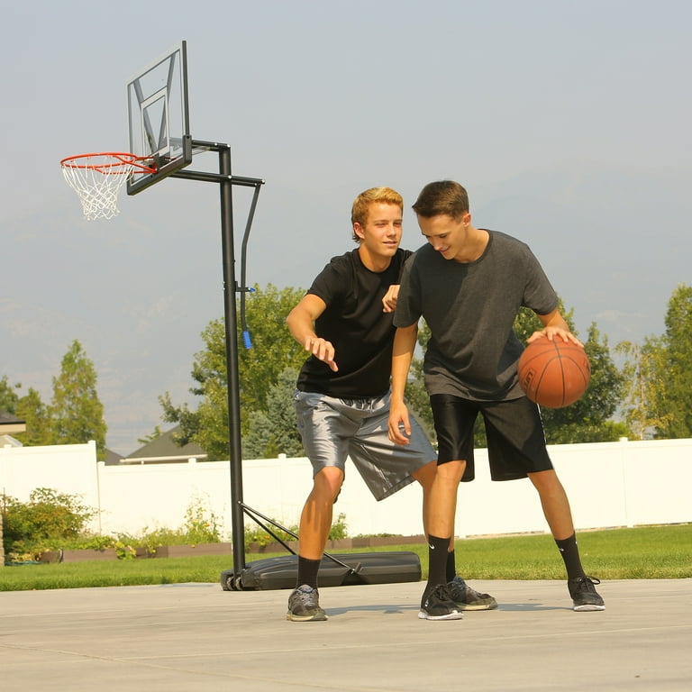 Lifetime Adjustable Portable Basketball Hoop, 48 inch Polycarbonate (90491)