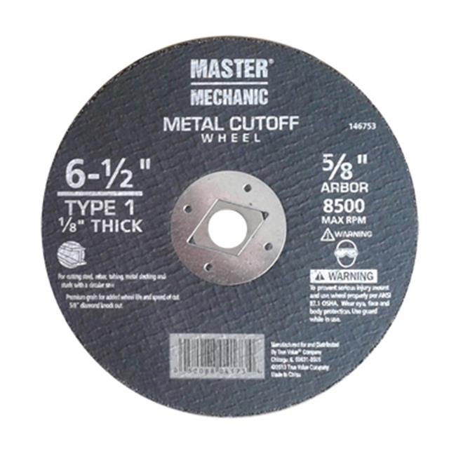 Disston 146753 6.5 x 0.12 in. Master Mechanic Metal Abrasive Saw Blade