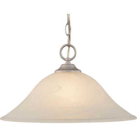 

Volume Lighting V1870 Hammond 1 Light 15 Wide Pendant - Nickel