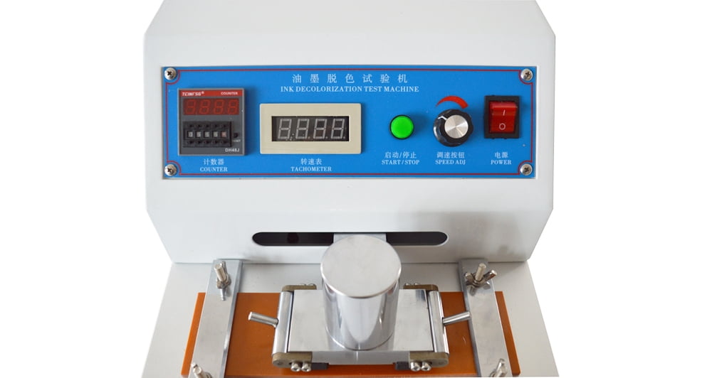 Printing Ink Abraser Friction Testing Machine Decoloration Tester Commercial 110V 60HZ 50W