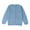 Blue, variant on Otqutp Toddler Boys Girls Crewneck Cardigan Sweaters Long Sleeve Kids Button Cotton School Uniform Knit Tops Outwear