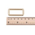 thumbnail image 4 of Unique Bargains 38x15mm Rectangle Buckles Zinc Alloy Gold Tone 8Pack, 4 of 5