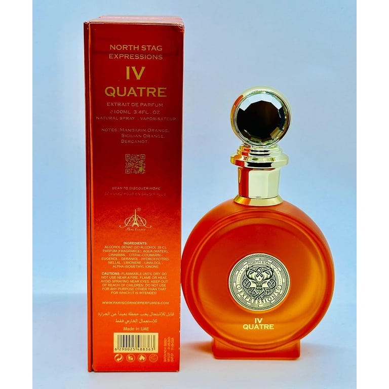 Paris Corner Unisex North Stag Expressions IV Quarte Spray 3.4 oz