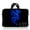 Blue Dragon, variant on LSS 10.2 inch Laptop Sleeve Bag Carrying Case Pouch with Handle for 8" 8.9" 9" 10" 10.2" Apple MacBook, Acer, Asus, Dell, Starry Night