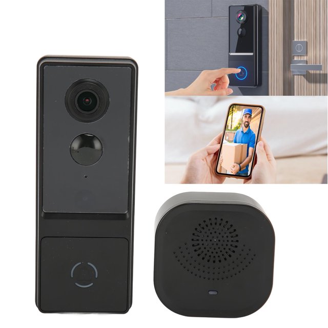 Timbre con video Wifi monitoreo de aplicación de timbre con intercomunicador 1080P para apartamento para hogar