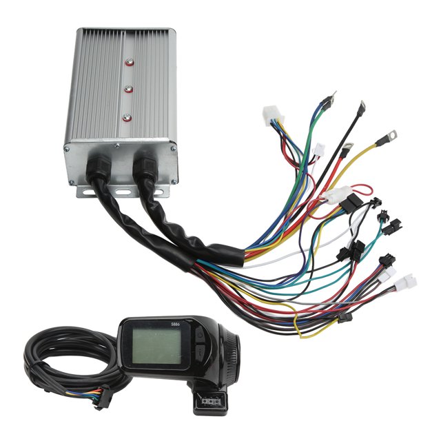 Kit De Controlador Sin Escobillas Para Bicicleta Eléctrica, Kit De Controlador Sin Escobillas Para Scooter Eléctrico Buena Disipación De Calor 1500 W Alta Sensibilidad Para ANGGREK Otros