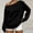 4# Black, variant on Womens Off Shoulder Sweatshirt Long Sleeve Basic Pullover Tops with Pocket 2026 Fall Fashion Oversized Sweatshirts Sky Blue L