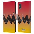 thumbnail image 1 of Head Case Designs Officially Licensed Peanuts Characters Charlie & Lucy Leather Book Wallet Case Cover Compatible with Apple iPhone X / iPhone XS, 1 of 6