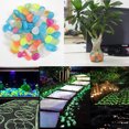 thumbnail image 3 of 100 Unids Piedras Luminosas Zhivalor Brillan en La Oscuridad Jardín, 3 of 5