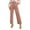 Pink #13, variant on KDDYLITQ Corduroy Trousers for Women High Elastic Waisted Straight Leg Pants Baggy Plus Size 2025 Jeans with Pocket Beige S