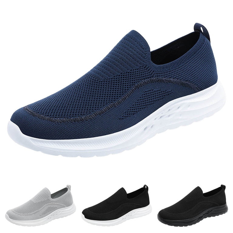 UAYOTSE Mens Running Shoes Slip on Tennis Walking Sneakers  display picture 1