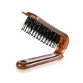 thumbnail image 1 of wonima44 1 Pc Travel Folding Hair Brush, Boar Bristle Brushs Small Hairbrush, Portable Pocket Hair Brushs Compact Beard Brush For Any Hairstyles, Restore Shine, Beard, 1 of 1