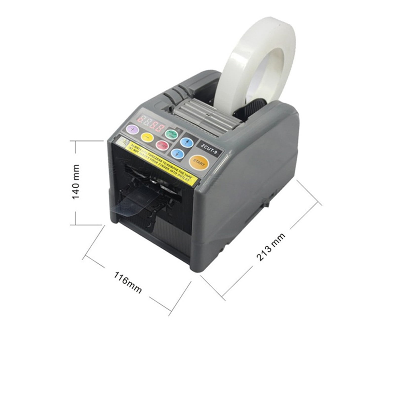 Automatic Tape Dispenser Cutting Machine 6-60mm Adhesive Ribbon Intelligent Double Sided Cutter