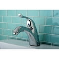 thumbnail image 2 of Kingston Brass KB6401YL Yosemite One-Handle 1-Hole Bathroom Faucet with Deck Plate and Pop-Up Drain in Polished Chrome, 2 of 5
