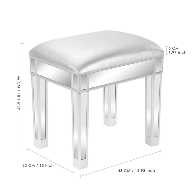 Walmart vanity bench sale