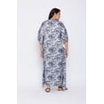 thumbnail image 3 of Oussum Women's Satin Plus Size Kaftans Dress Long Maxi Night Dresses for Women Tie Dye Caftans Casual Nightwear Online, 3 of 8