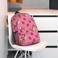 thumbnail image 3 of Lukts Strawberry Cake Pattern 15 Inch Student Backpack, Waterproof Laptop Backpack with Adjustable Shoulder Straps, Lightweight Travel, Campus Backpack, Unisex, 3 of 6