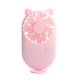 thumbnail image 1 of Ventilador USB portátil CHAO Rosa con soporte 3 velocidades ajustables 7 aspas, 1 of 4