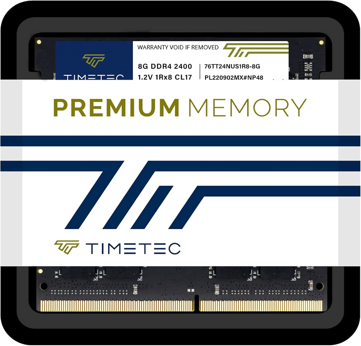 Timetec 16GB Kit (2x8GB) DDR4 Laptop RAM Memory, 2400MHz PC4-19200, SODIMM 260-Pin, Non-ECC Unbuffered, 1.2V CL17, Single Rank 1Rx8