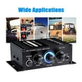 AK270 400W 12V Hifi Power Amplifier Stereo Home Car BASS Audio Amp
