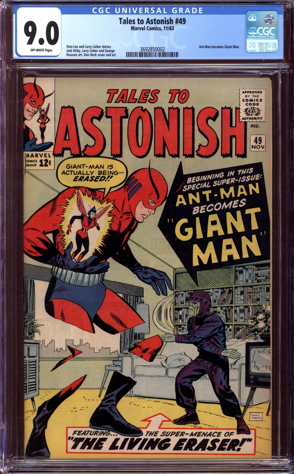 Cover of Tales to Astonish #49