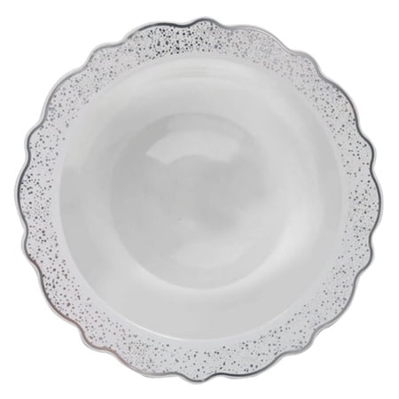 VEZEE Confetti Collections Soup Bowls White… product image