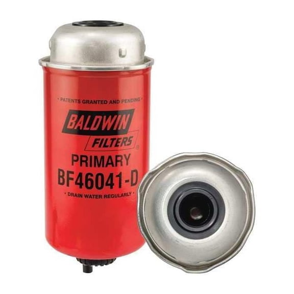Baldwin Filters Fuel/Water Separator,3-3/32" Height BF46041-D