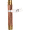 thumbnail image 2 of JMF Company 3/8 in. MPT Brass Nipple 4 in. L, 2 of 2