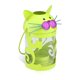 thumbnail image 4 of sostenedor de vela del gato (verde) de la lámpara huracán ornamento práctica creativa orna Tooarts escultura de hierro, 4 of 7