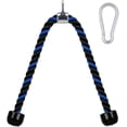 thumbnail image 1 of Heavy Duty Tricep Rope - 36 Inches Pull Down Fitness Cable Attachment Machine Coated Nylon Rope with Stainless Steel Snap Hook, 1 of 2