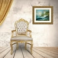 thumbnail image 3 of Boehme, Nicky 17x15 Gold Ornate Wood Framed with Double Matting Museum Art Print Titled - Bass Harbor Lighthouse, 3 of 4