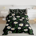 thumbnail image 2 of Homewish Teens Kids Floral Daisy Bedding Comforter Set 2pcs,Chic Flowers Twin Comforter Sets Microfiber,Spring Garden Breathable Bedding Set,Breathable Home Decor,Reversible, 2 of 8