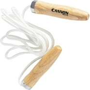 Cannon Sports Lightweight Polyester Jump Ropes with Wooden Handles, 8 ...