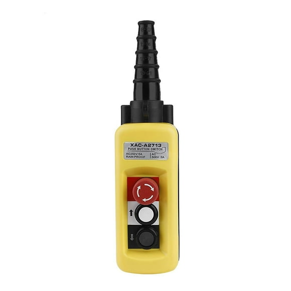 Xac-a2713 Hoist Switch Sensitive Simple To Use Pushbutton Switches Crane Hoist Control For Crane