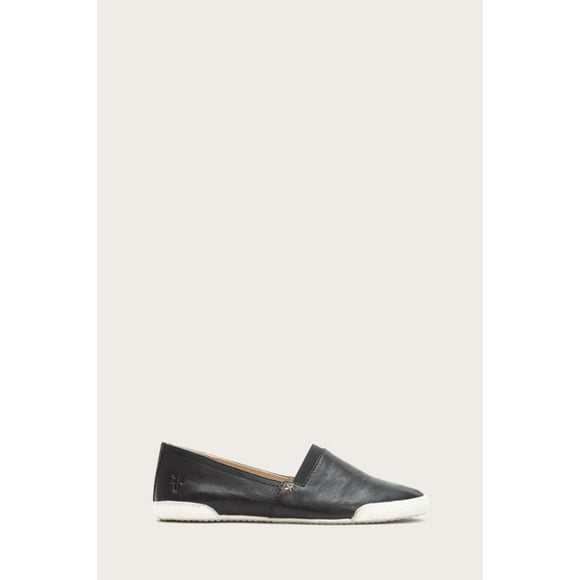 Frye Femmes MELANIE à Enfiler Noir/antiquités Soulier VINTAGE Souple