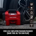 thumbnail image 2 of Compresor de aire portátil 3 en 1 con inflador/aspirador/ventilador CRAFTSMAN, 2 of 8