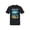 Black, variant on Night Grand Teton Bison Graphic Men's Navy T-Shirt