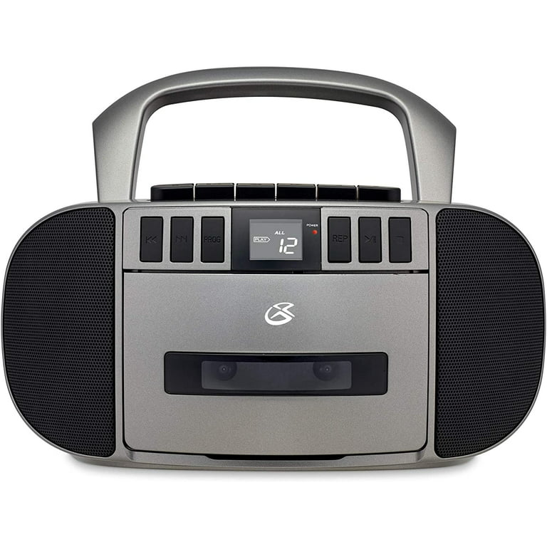 GPX C1600 CD+G Karaoke Machine, 5 B/W TV/AM/FM/Dual Cassette 