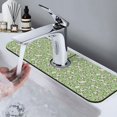 thumbnail image 7 of Pofeuu Cute Frog Print Splash Guard for Sink Faucet Sink Gadgets-Splash Guard Behind Faucet Drip Catcher for Kitchen, Bathroom,Sink Mat, 7 of 7