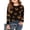 #A04-Black, variant on Girls Halloween Shirts 5t Spooky Pumpkin Face Graphic Shirts for Kids Girls Crewneck Long Sleeve T-Shirts for Kid Girls Fall Funny Scary Tee Top Girls,6-7 Years