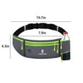 thumbnail image 4 of BAOPAI Ceinture de Course Multifonctionnelle avec Porte-Bouteille d'Eau Ceinture de Sport Légère Résistante à l'Eau pour Activités Extérieures Randonnée Cyclisme, 4 of 8