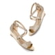 thumbnail image 3 of Sandalias de Cuña Bajas Jones para Mujer DREAM PAIRS Doradas Talla 5, 3 of 8