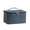 A003- Navy, variant on Black Makeup Organizer | Small Cosmetic Organizer | Toiletry Organizer for Travel and Bathroom Use | Travel Bag Organizer Oxford Cloth